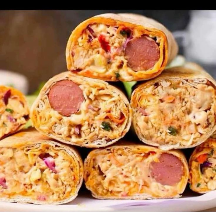Spicy wrap combo meal